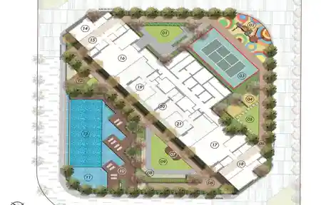 Kamdhenu Business Distrcit master plan